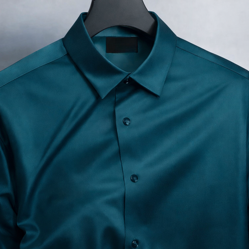 Men's Premium Satin Full Sleeve Shirt - Partywear & Casual Shine