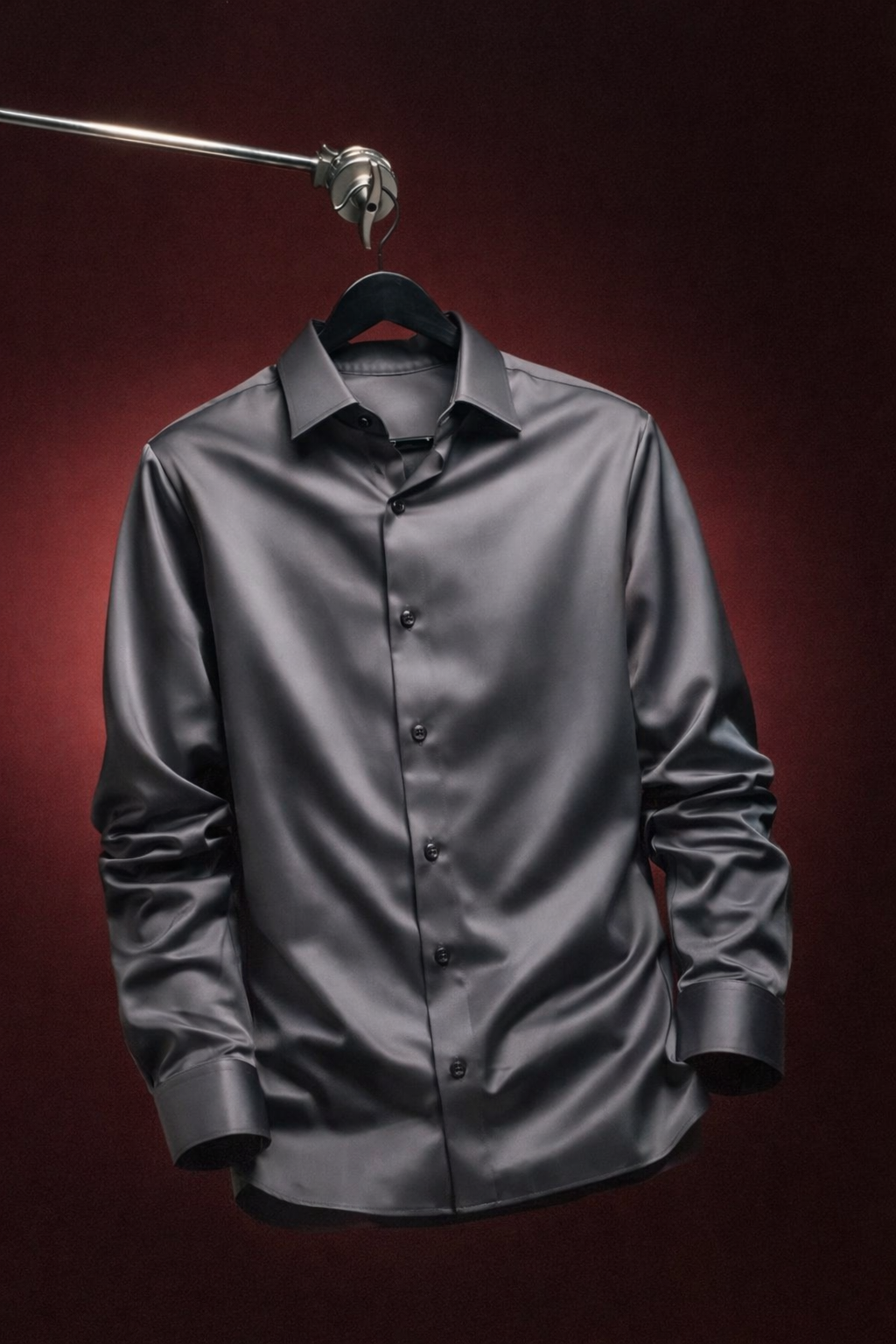 Men's Premium Satin Full Sleeve Shirt - Partywear & Casual Shine